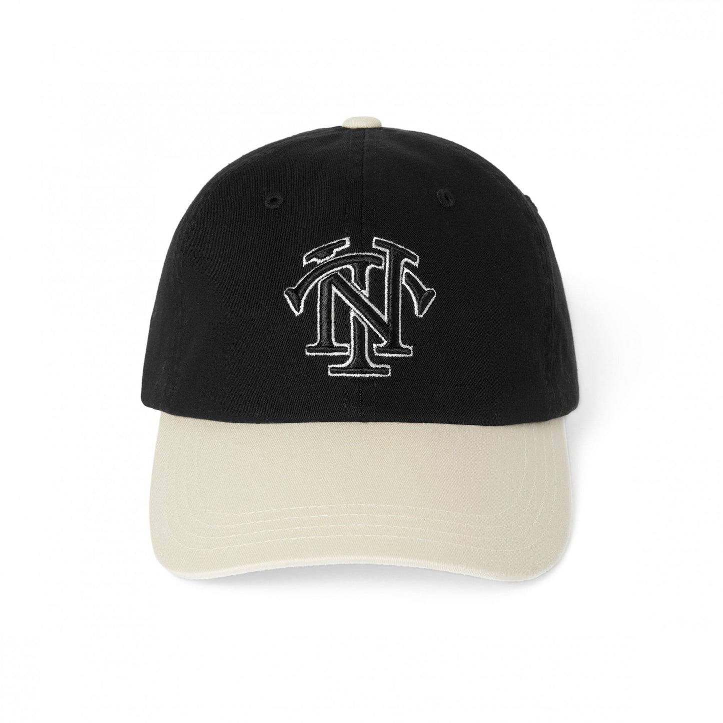 Monogram Cap - Black / Ivory