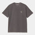 S/S Nelson T-shirt - Graphite (garment dyed)