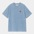 W' S/S Ingo Tee- Light Blue (garment dyed)