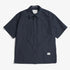 Ivan Tech Poplin SS Shirt - Dark Navy