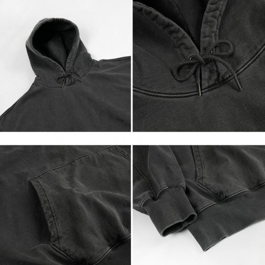 OG Pigment Dyeing Hoody - Charcoal