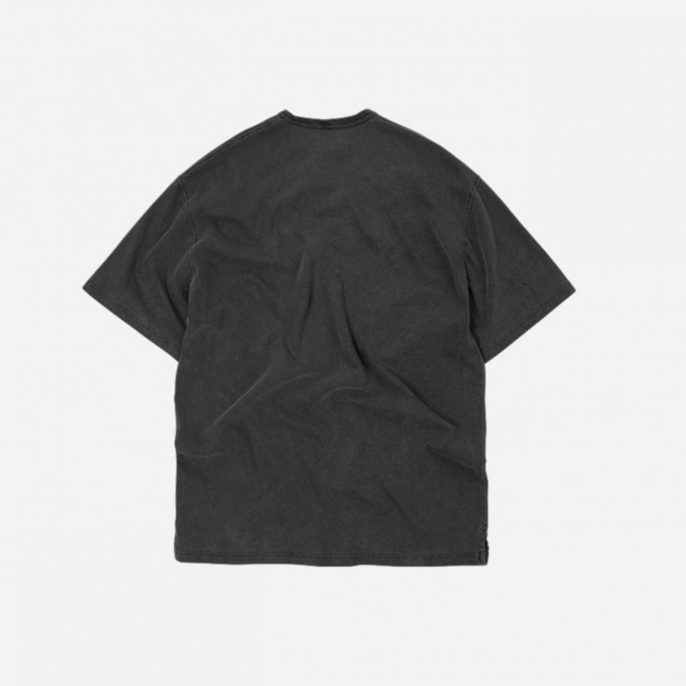 OG Pigment Dyeing Half Tee - Charcoal