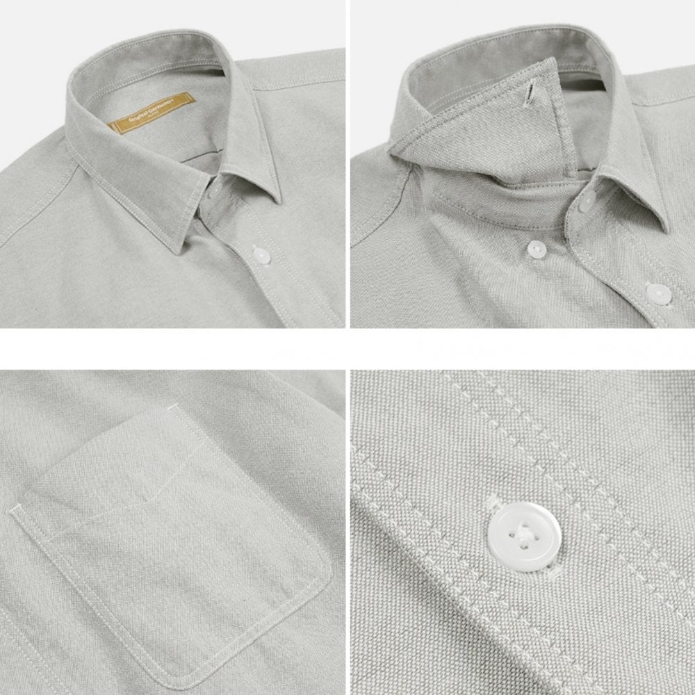 OG Oxford Oversized Shirt - Gray