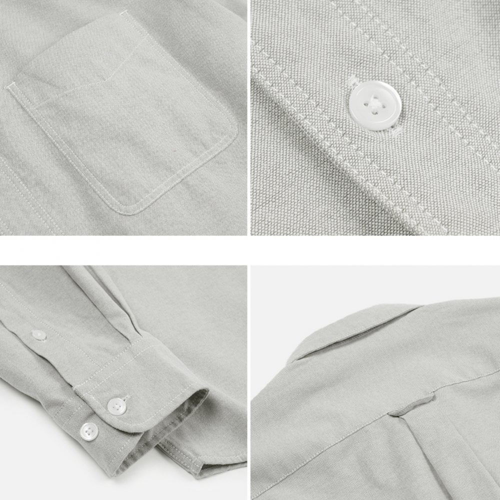 OG Oxford Oversized Shirt - Gray