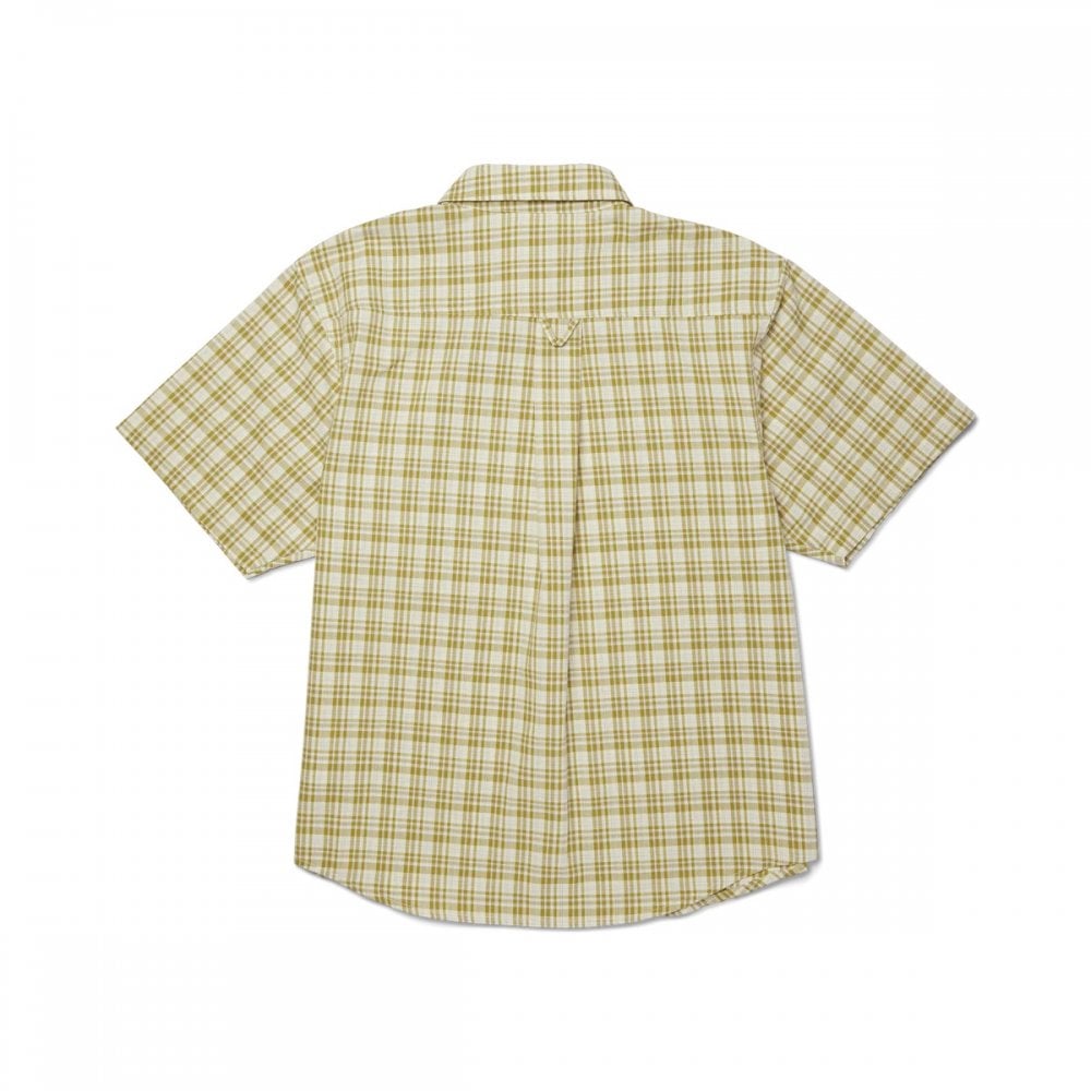 Total Eclipse S/S Plaid Shirt - Mustard