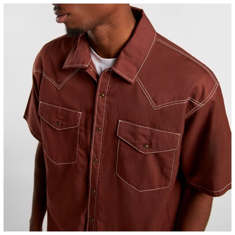 River Ranch S/S Work Shirt - Cappuccino