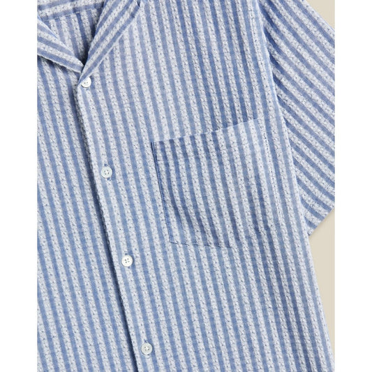 Jacquard Chambray Shirt
