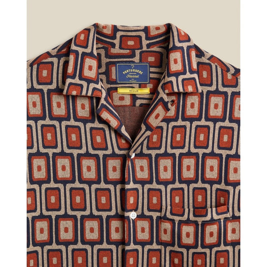 Geometric Knit Shirt - Multi