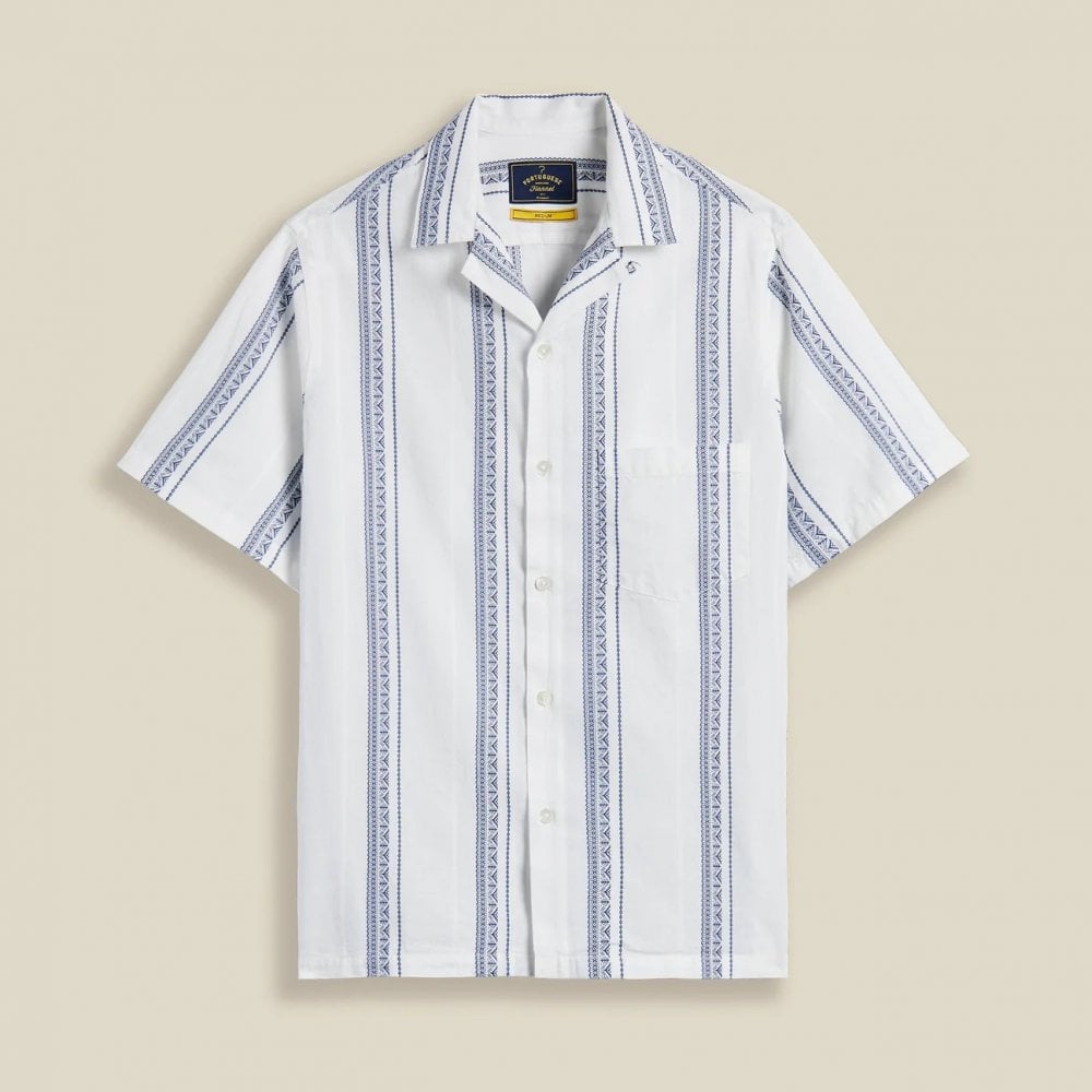 Alqueva Shirt - White / Blue