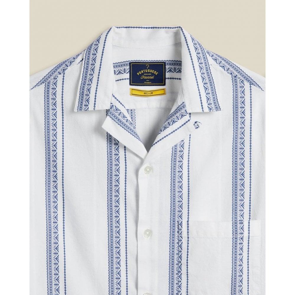 Alqueva Shirt - White / Blue