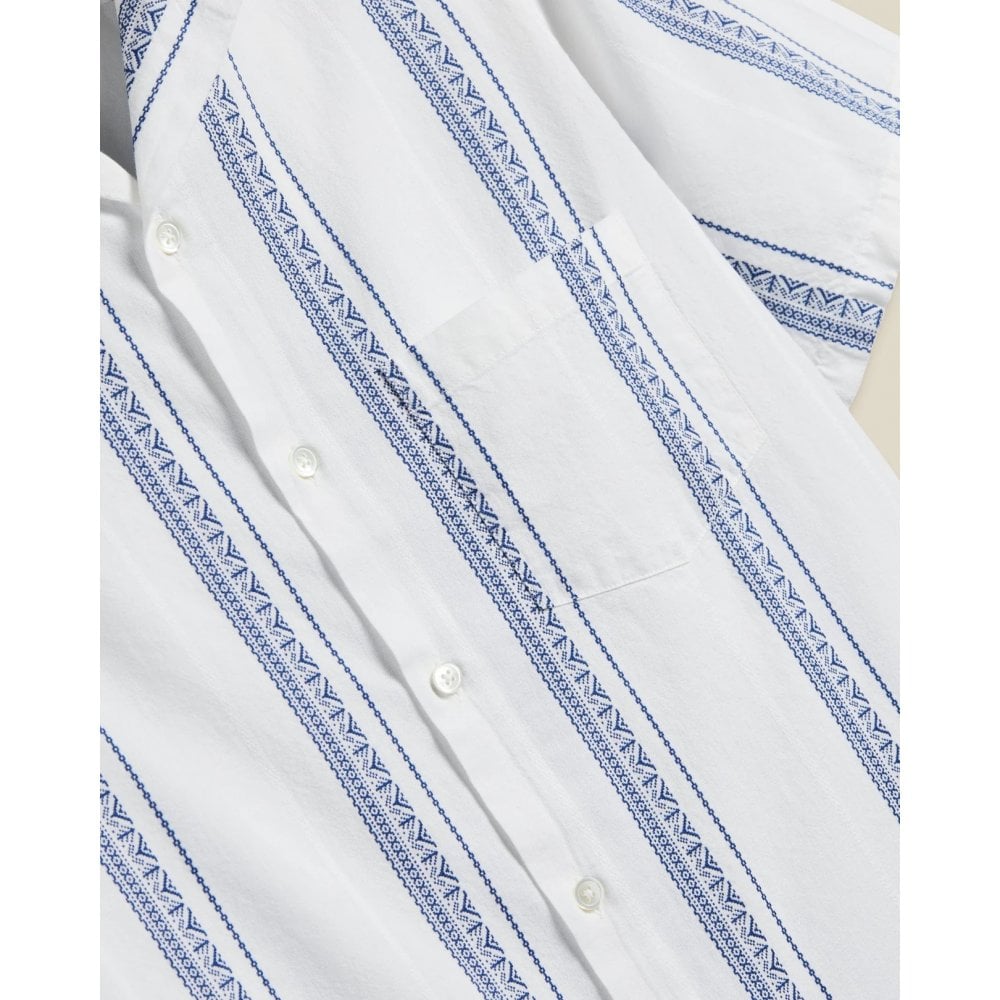 Alqueva Shirt - White / Blue