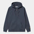 Hooded Chase Jacket - Dusky Blue