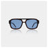Kaya Sunglasses - Demi-Tortoise Blue Lense