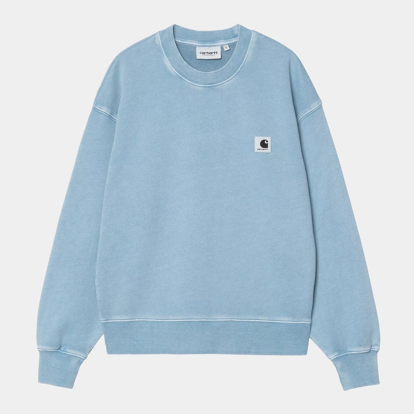 W' Nelson Sweatshirt - Clay Blue (Garment Dyed)