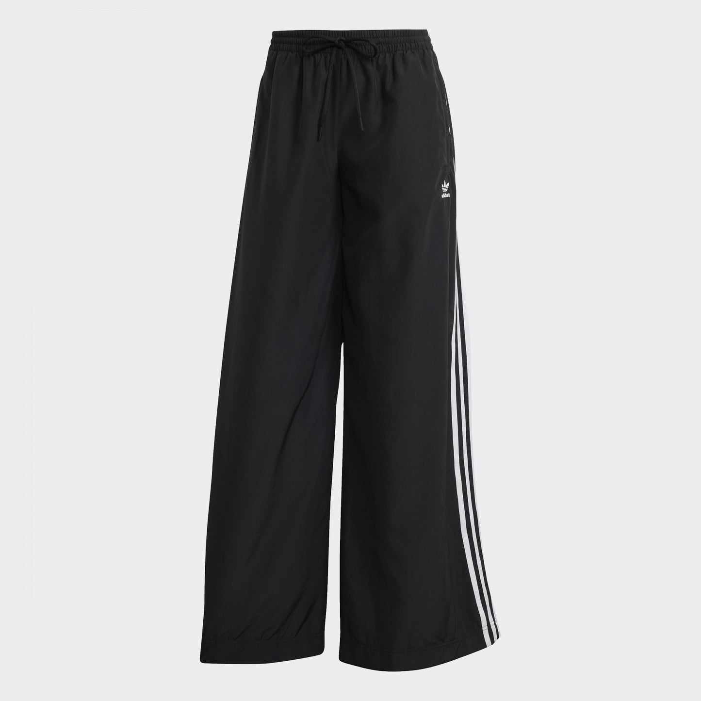W' Oversized Track Pant - Black