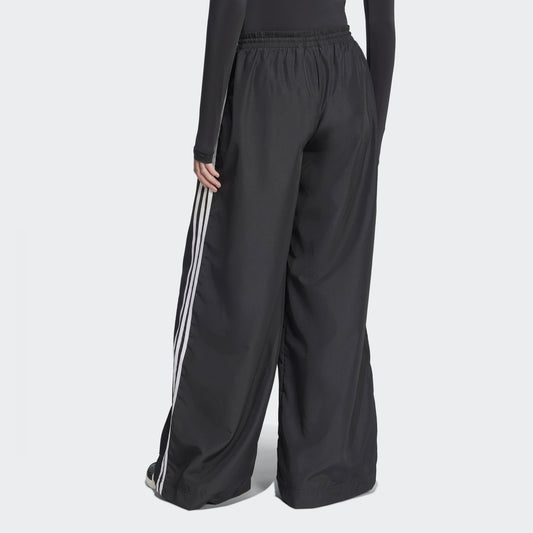 W' Oversized Track Pant - Black