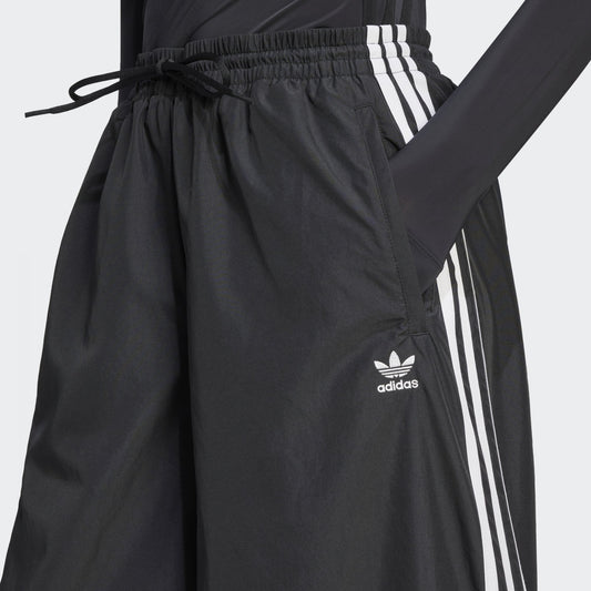 W' Oversized Track Pant - Black
