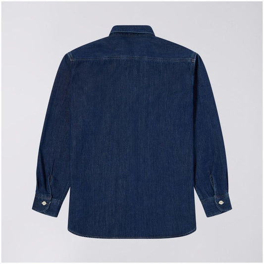 Work L/S Shirt - Blue Dark Used