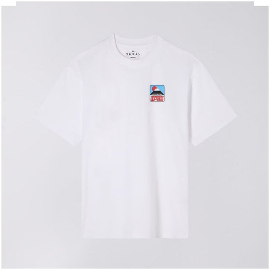 Sunset On Fuji S/S Tee - White
