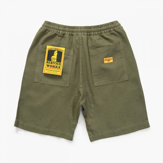 Classic Chef Shorts - Olive