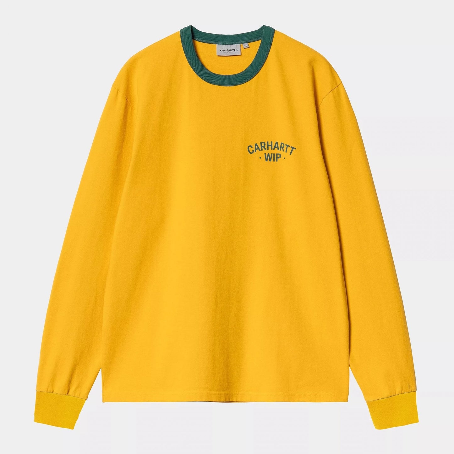 L/s 89 Ringer T-shirt Quince/rainforest