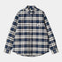 W' L/S Tarbell Shirt, Tarbell Check - Dark Navy / White