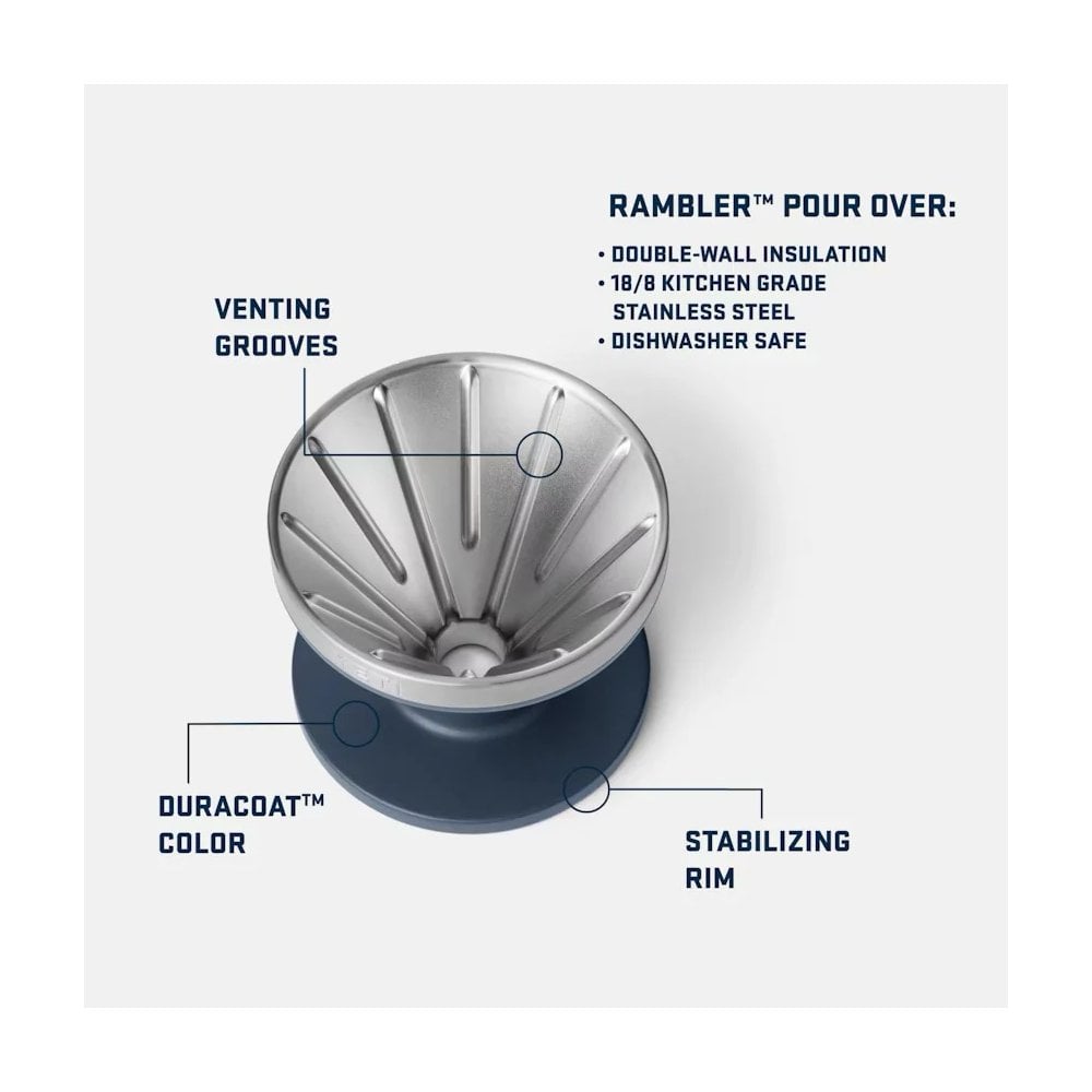 Rambler™ Pour Over - White