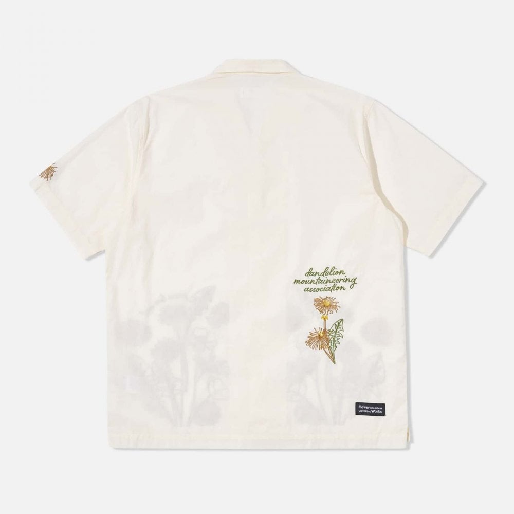 Universal Works X Flower Mountain Minari Shirt - Ecru