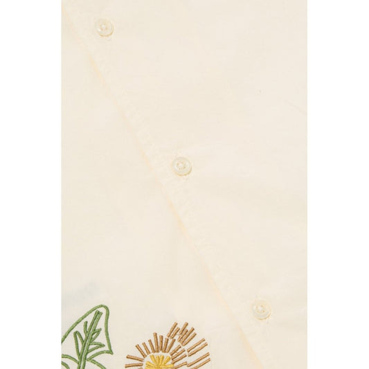 Universal Works X Flower Mountain Minari Shirt - Ecru
