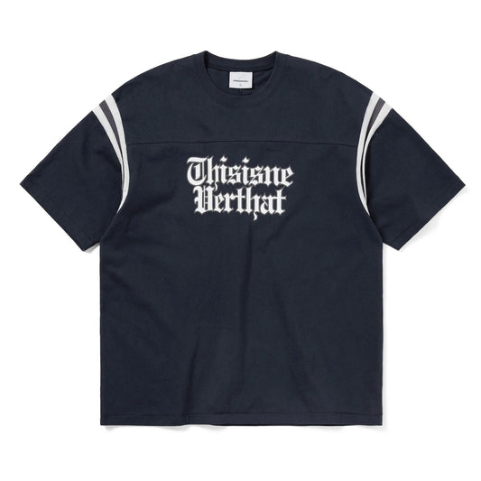 Football Tee - Navy