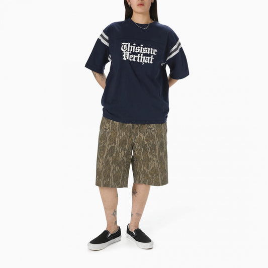 Football Tee - Navy