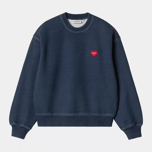 W' Ingo Sweatshirt - Dark Blue (Garment Dyed)
