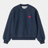 W' Ingo Sweatshirt - Dark Blue (Garment Dyed)