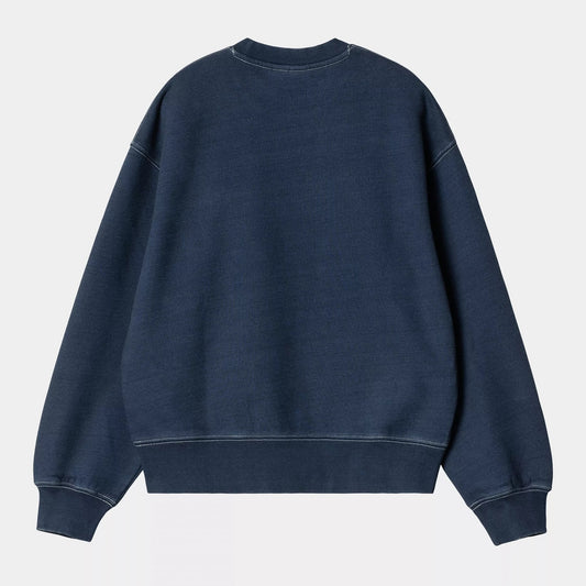 W' Ingo Sweatshirt - Dark Blue (Garment Dyed)