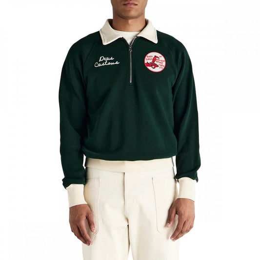 Specter Zip Sweat - Racing Green