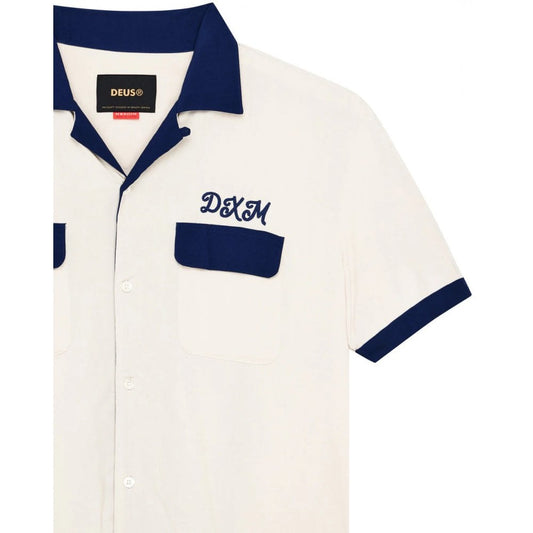 Diablo Bowling Shirt - Dirty White