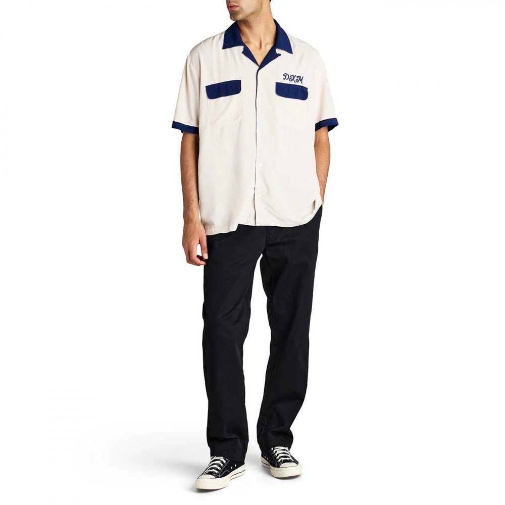 Diablo Bowling Shirt - Dirty White