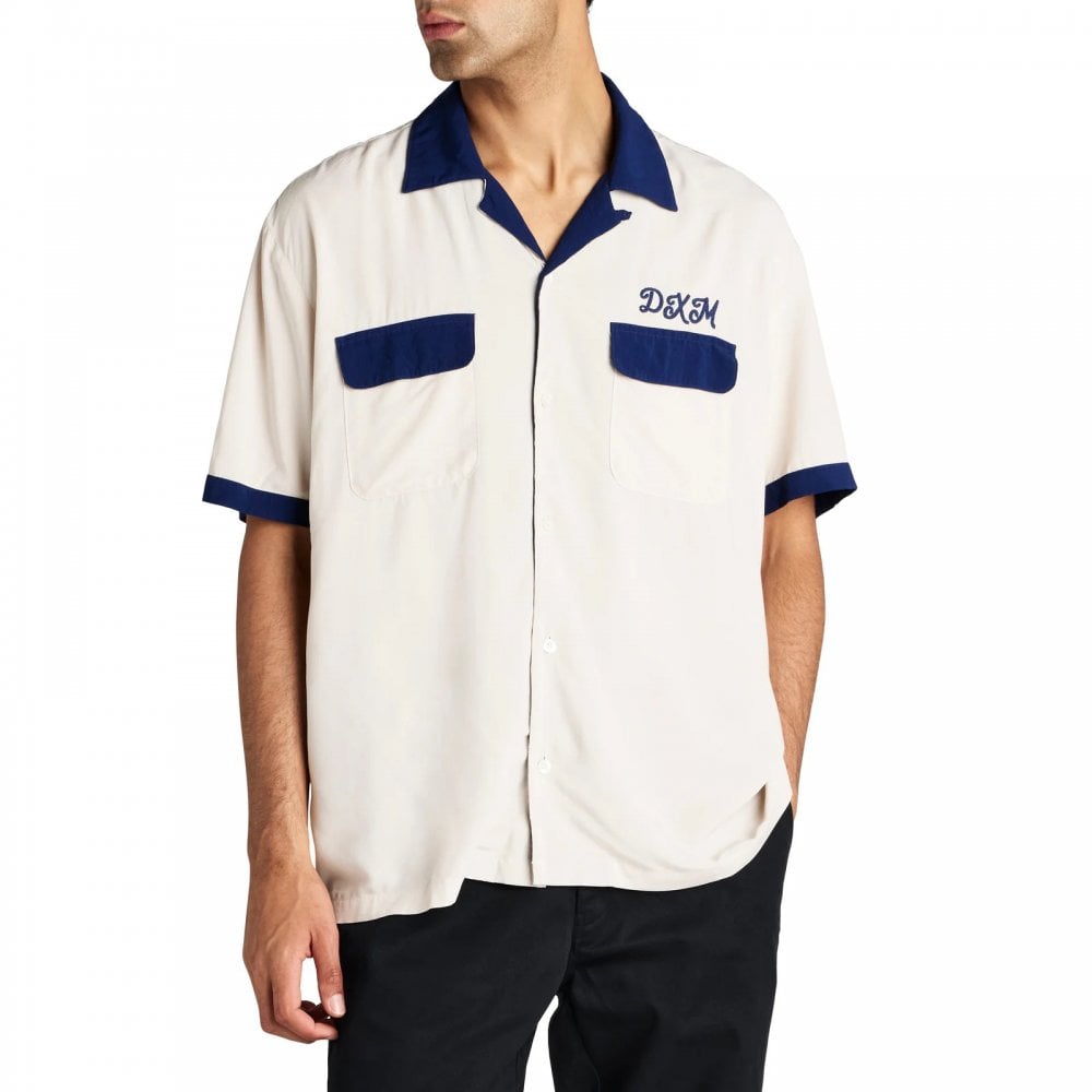 Diablo Bowling Shirt - Dirty White