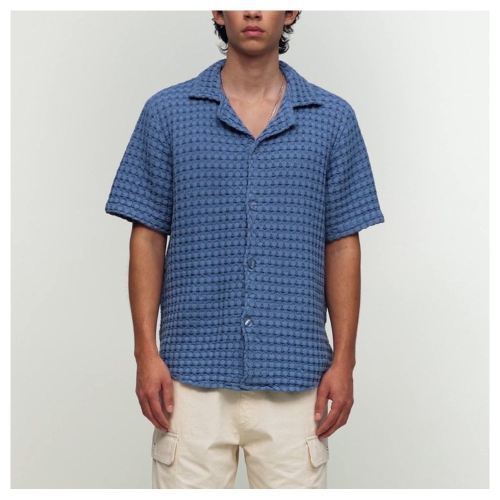 Cuba Waffle Shirt - Coronet