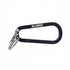 Slanted Logo Keyring Carabiner - Black