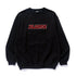 Chenille Standard Logo Crewneck Sweatshirt - Black