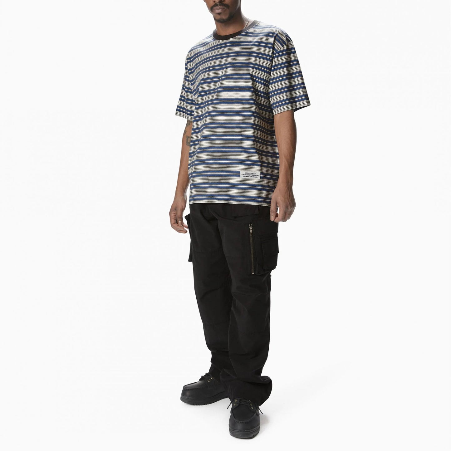 Striped Tee - Blue