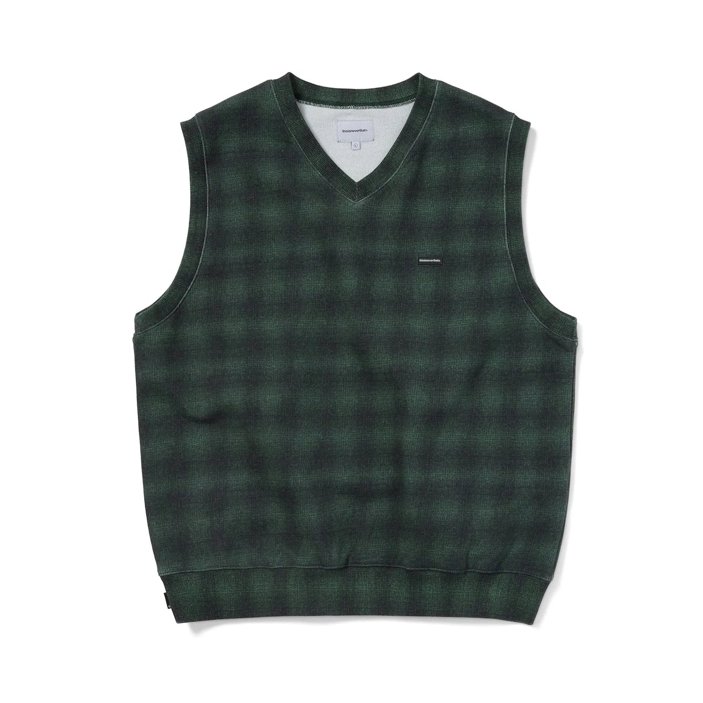 T.N.T. Classic HDP V-Neck Vest - Shadow Plaid