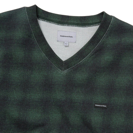 T.N.T. Classic HDP V-Neck Vest - Shadow Plaid