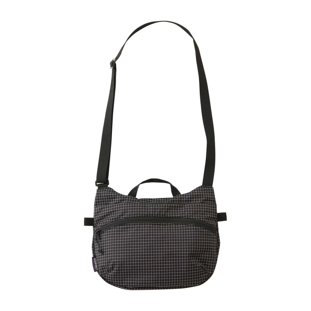 Ripstop Shoulder Bag - Black