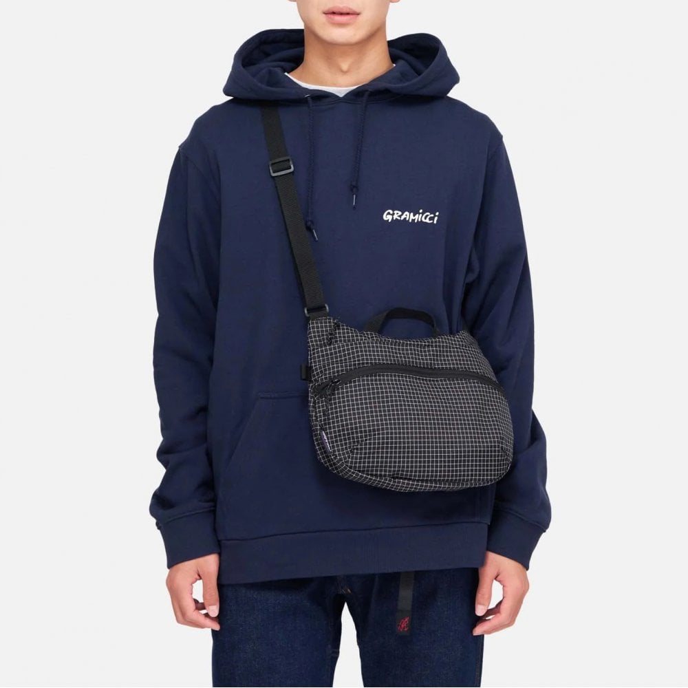 Ripstop Shoulder Bag - Black