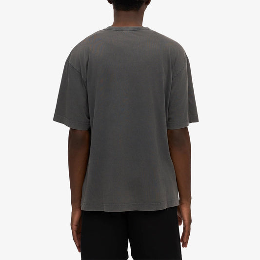 Oversized Organic Tee - Faded Black