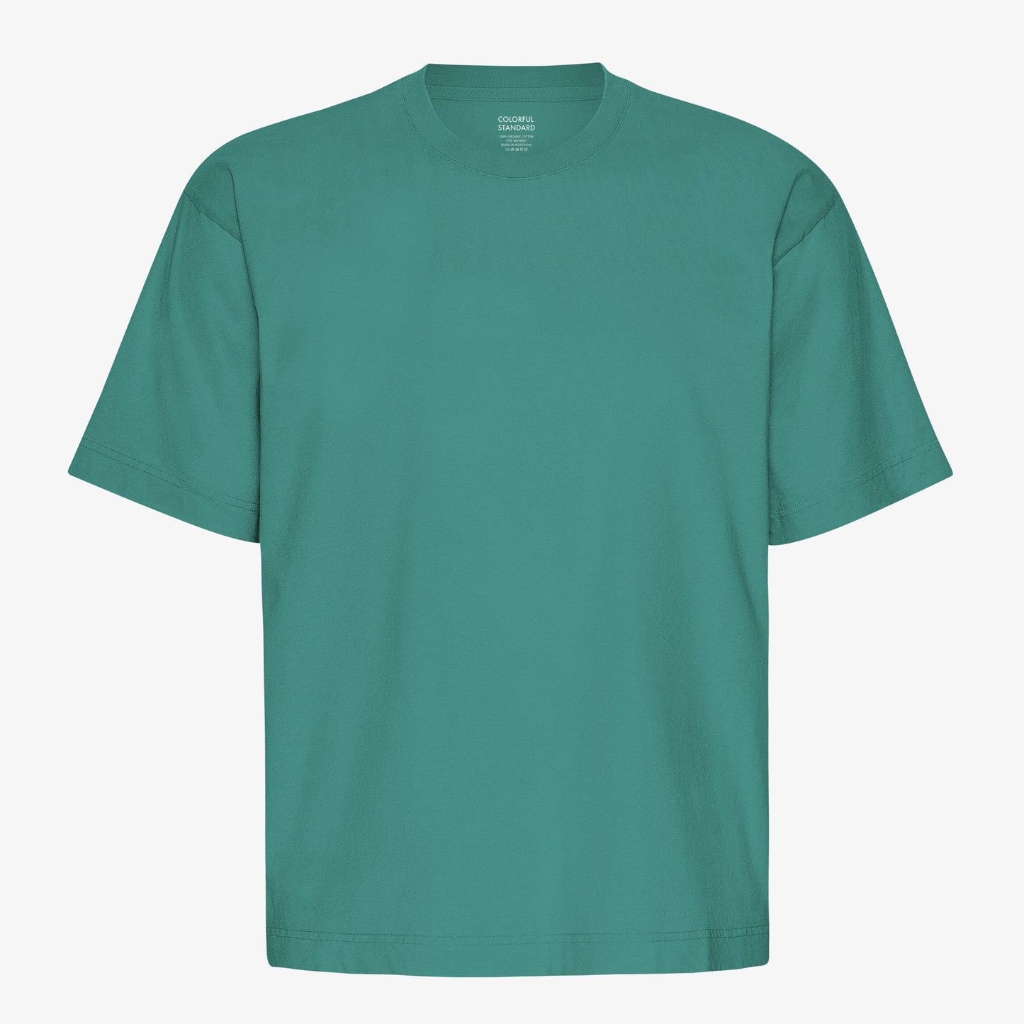 Oversized Organic Tee - Pine Green