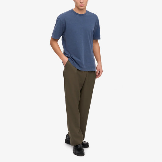 Oversized Organic T-Shirt - Neptune Blue
