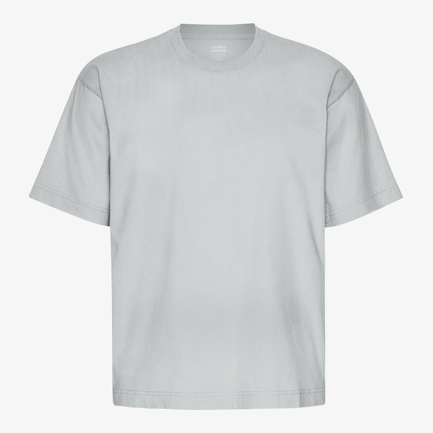 Oversized Organic Tee - Faded Grey